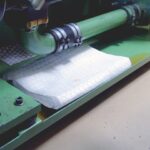 Dywan sorpcyjny wzmocniony i perforowany