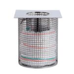 Filtr kanalizacyjny kwadratowy - stal nierdzewna