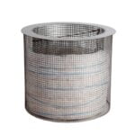 Filtr kanalizacyjny okrągły - stal nierdzewna