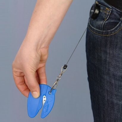 Klamra z zapinką na pasek i nawijarką