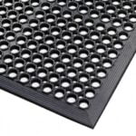 Mata gastronomiczna czarna (91x152cm)