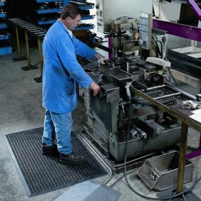 Mata gastronomiczna czerwona (91x152cm)