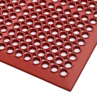 Mata gastronomiczna czerwona (91x152cm)