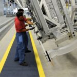 Mata przemysłowa bąbelkowa laminowana (91x150cm)