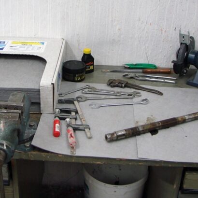 Mata sorpcyjna cienka, gładka