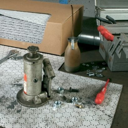 Mata sorpcyjna wzmocniona i perforowana