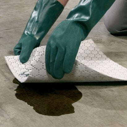 Mata sorpcyjna wzmocniona i perforowana