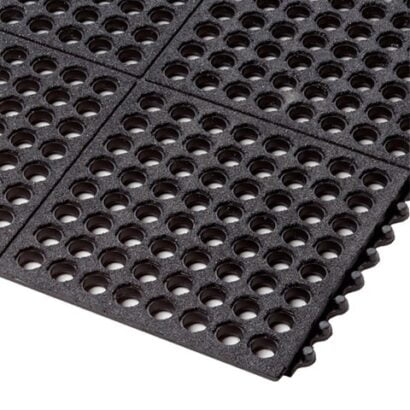 Modułowa mata antypoślizgowa z otworami
