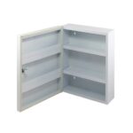 Naścienna apteczka - zamykana, metalowa