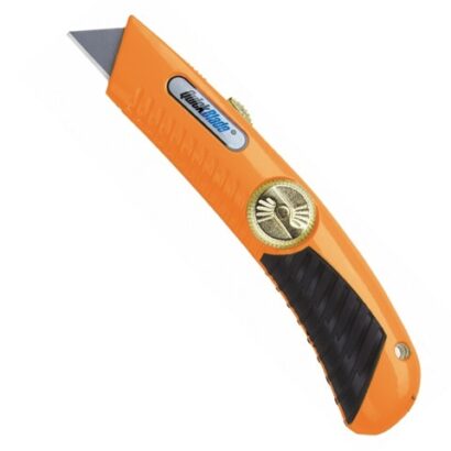 Nóż z ostrzem na sprężynie