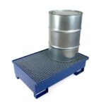 Paleta wyłapująca na 2 beczki