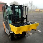 Paleta wyłapująca na 2 beczki