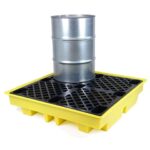 Paleta wyłapująca na 4 beczki