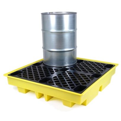 Paleta wyłapująca na 4 beczki