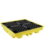 Paleta wyłapująca na 4 beczki