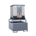 Wanna wyłapująca pod kontener IBC ocynkowana