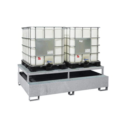 Wanna wyłapująca pod dwa kontenery IBC