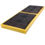 Podłoga wyłapująca na 4 beczki w rzędzie