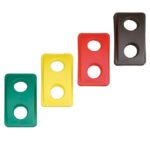 Pokrywa z okrągłym otworem zielony