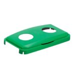 Pokrywa z okrągłymi otworami, zielone