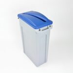 Pokrywa z podłużnym otworem niebieski