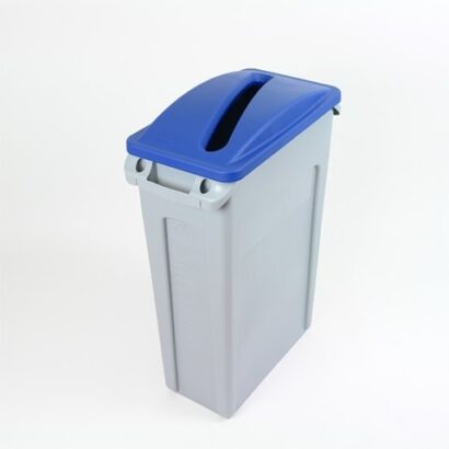 Pokrywa z podłużnym otworem niebieski