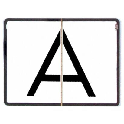 Składana tablica ADR - A, 400 x 300 mm