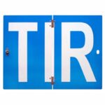 Składana tablica TIR, 400 x 300 mm