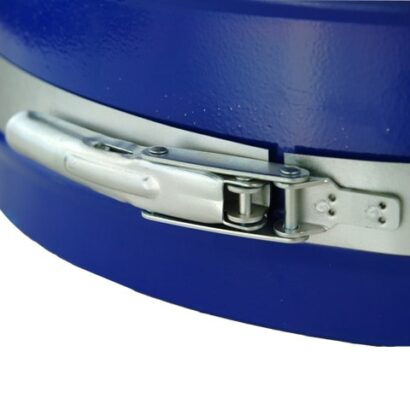 Stojak na worek z metalowym wiekiem