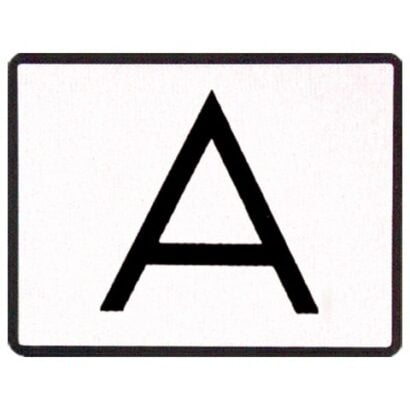Tablica ADR - A, 400 x 300 mm
