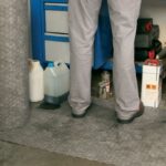 Wykładzina sorpcyjna wzmocniona nieprzepuszczalna