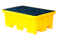 Paleta wyłapująca na 2 beczki